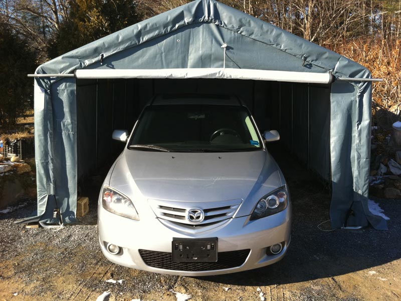 Garage 10'W x 20'L x 8'H