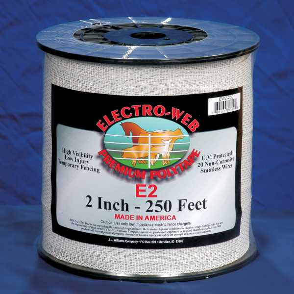 2" POLYTAPE 250' WHITE