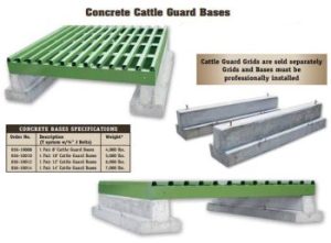 Cattle Guard Foundations