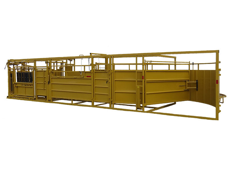 Cattle Tub, Alley, Squeeze Chute and Palpation Cage
