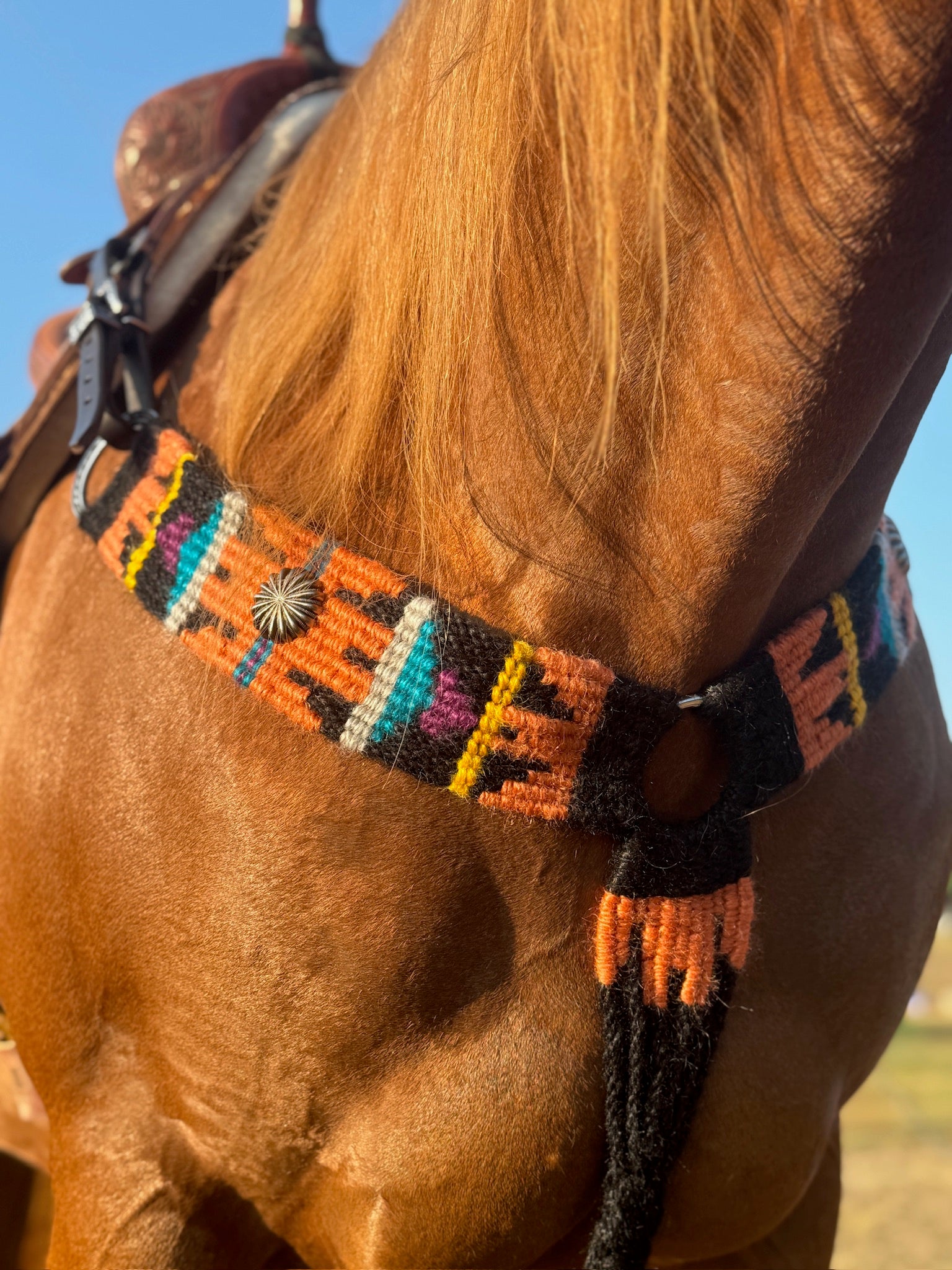 Fiesta Mohair Breast Collar – Style A