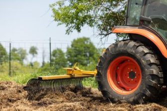 Tractor Landscape Rake