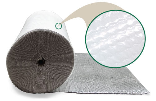 Tempshield Reflective Insulation - Single Bubble - White / Foil
