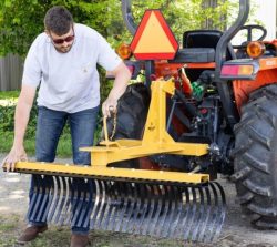 Tractor Landscape Rake