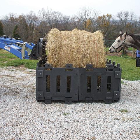 Horse Hay Feeder - Square Poly Panels (2 panels)
