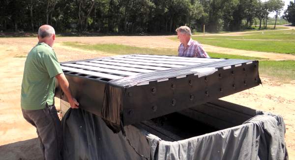 Concrete Cattle Guard Form - InGround