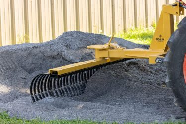 Tractor Landscape Rake
