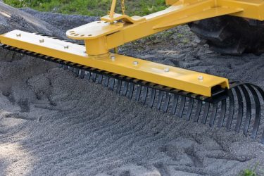 Tractor Landscape Rake