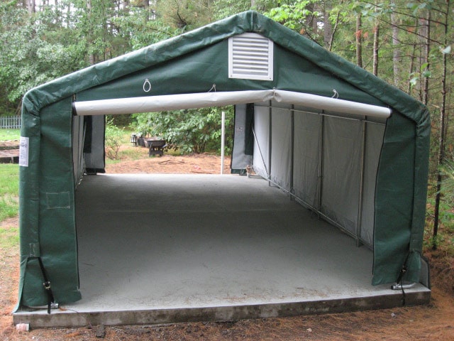 Garage 10'W x 20'L x 8'H