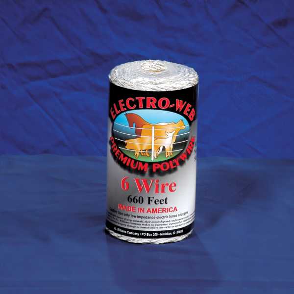 6 POLYWIRE 660' WHITE