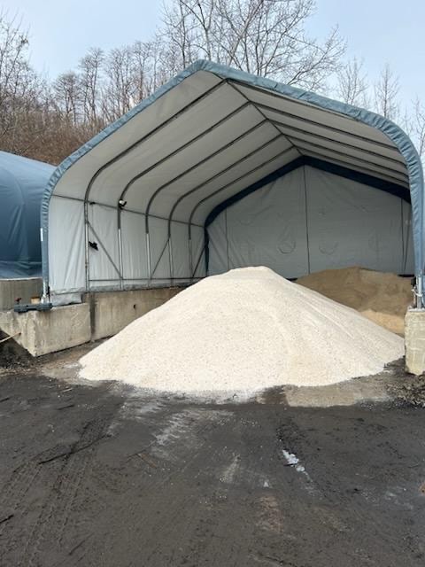 Garage Cover - Peak Style - 22' W x 24' L x 12' H