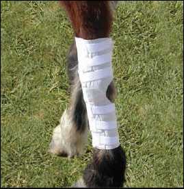 Tapeless Reusable Non-Adhesive Dressing System - Knee