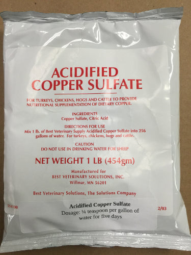 Acidified Copper Sulfate