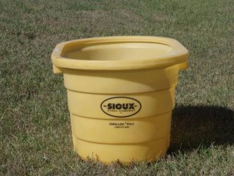 Round End Poly Stock Tank