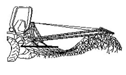 Three-Point Lift for Harrows