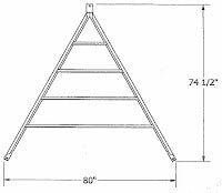 YELLOW - Wing End Set (pair) - Cattle Guard